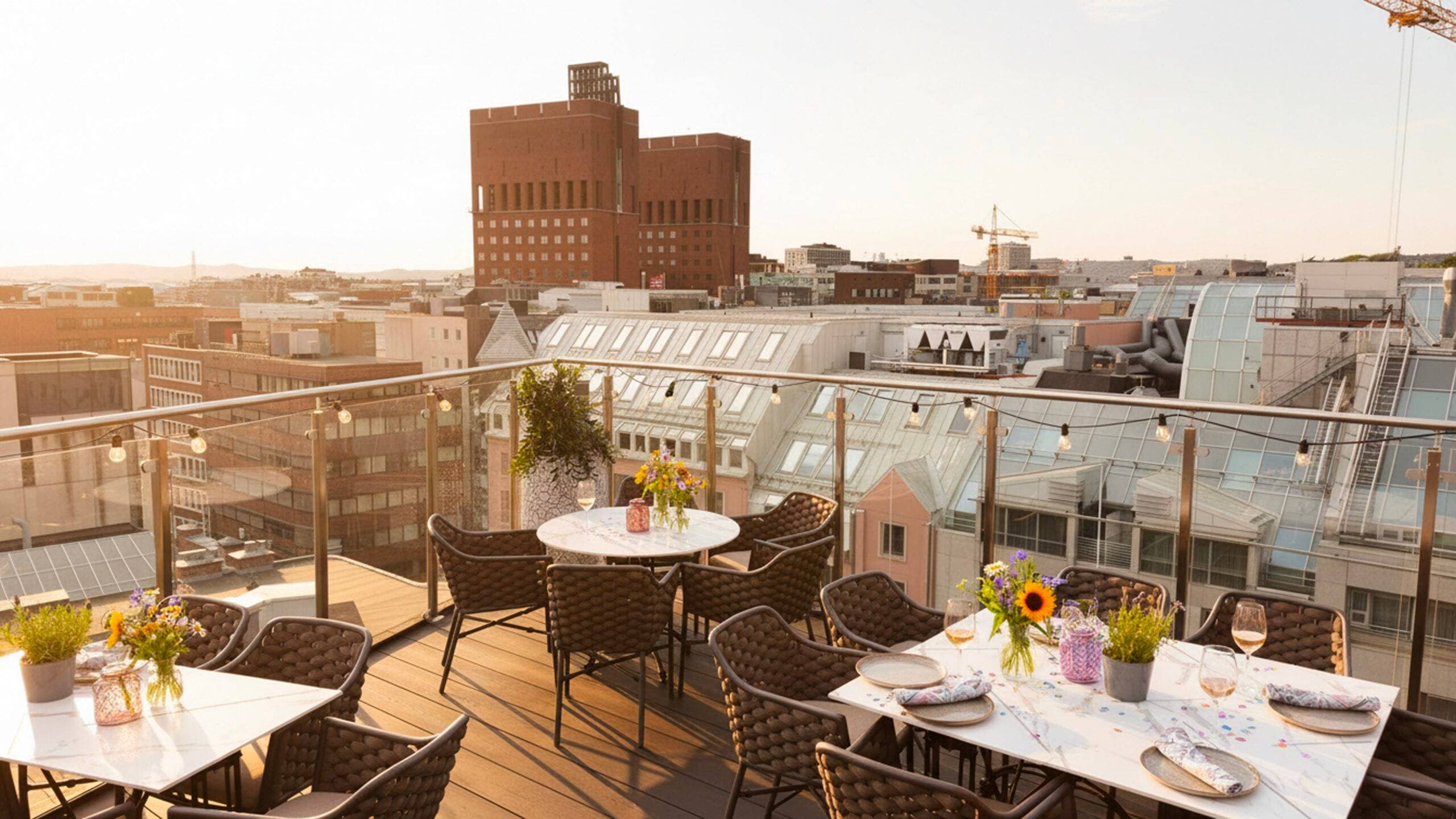 S4 Rooftop sommerfest — takterrasse Oslo sentrum