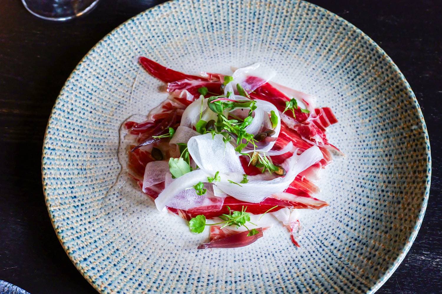 meny med pata negra på park 29 restaurant