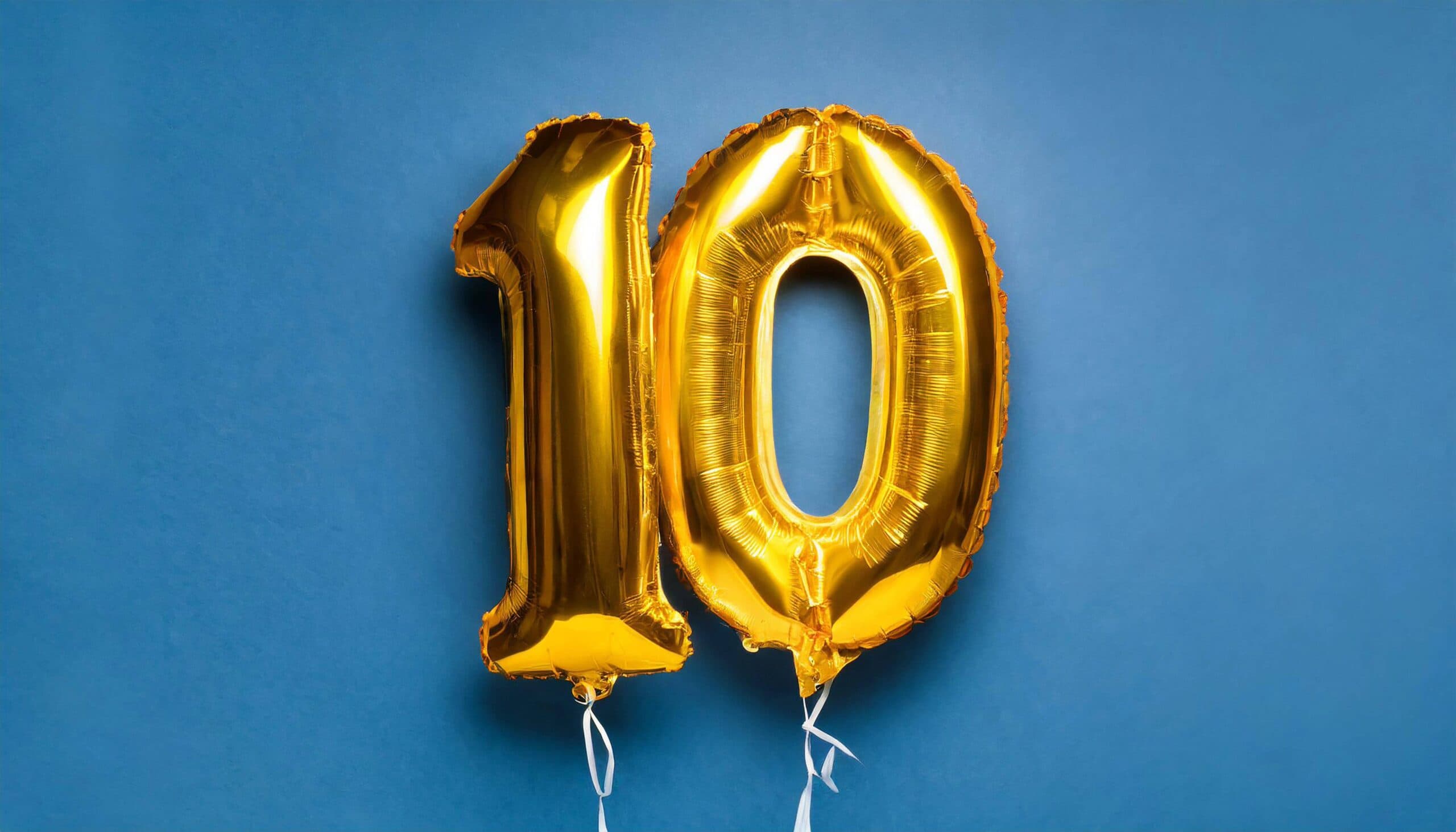10-års bryllupsdag