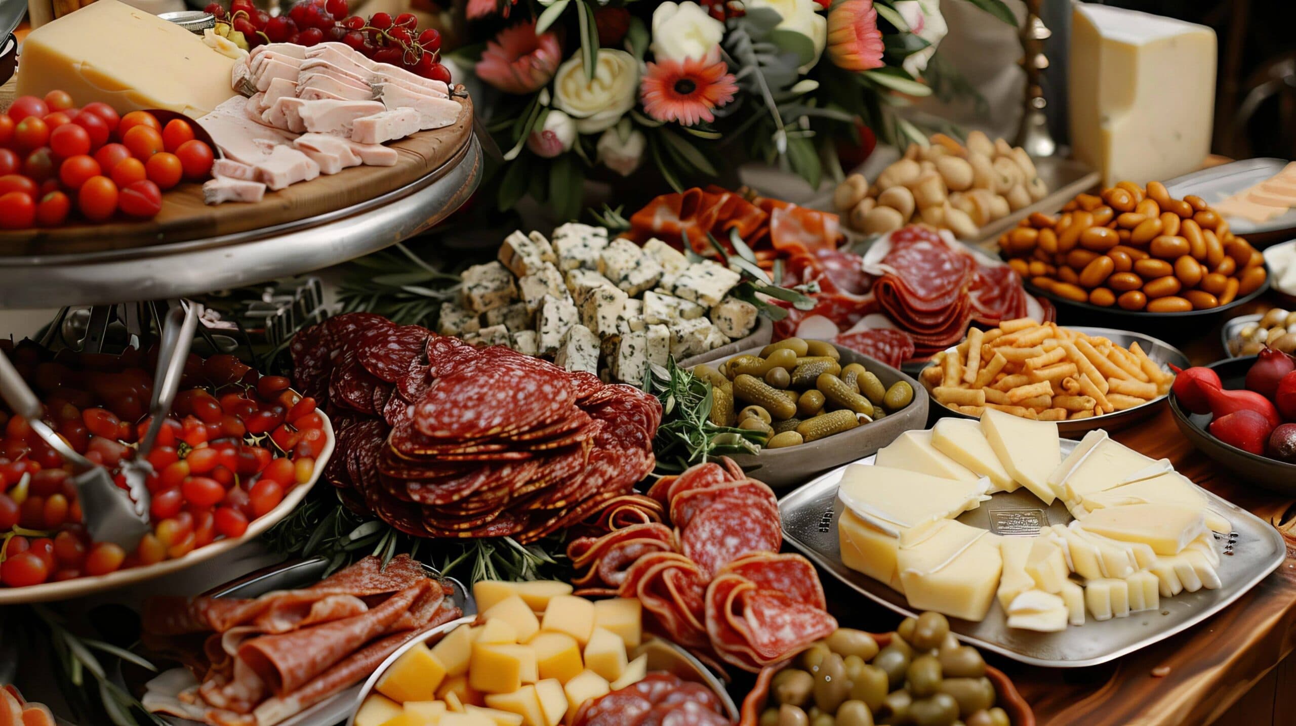 grazing table