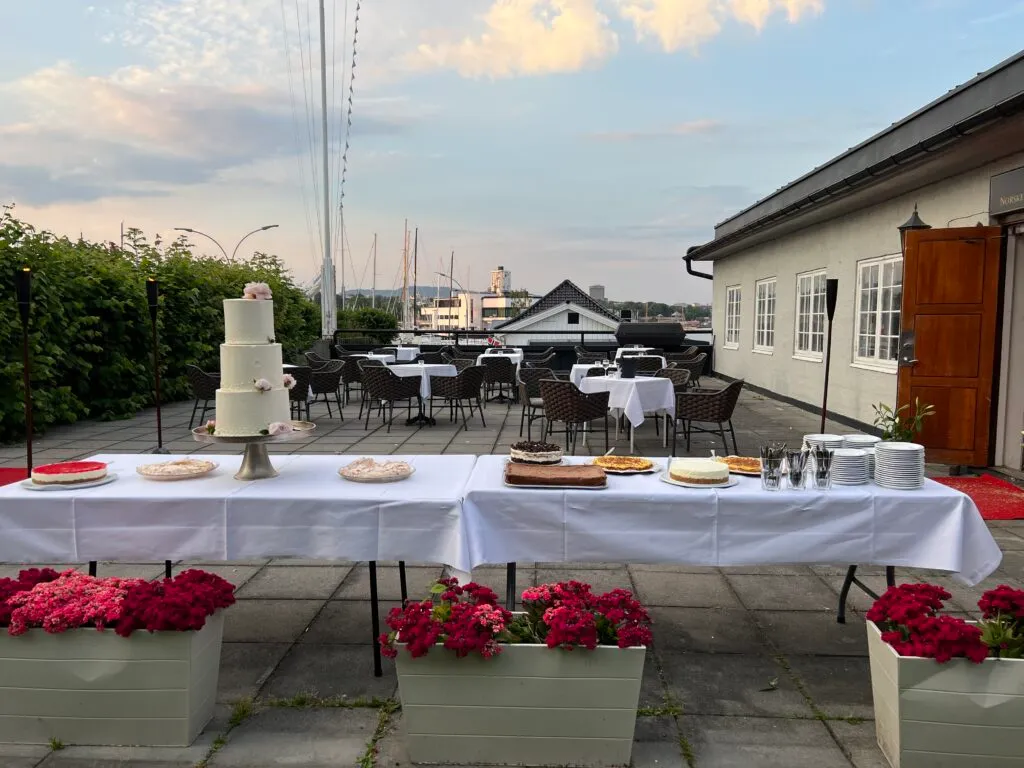 selskap på roklubben selskapslokale på bygdøy