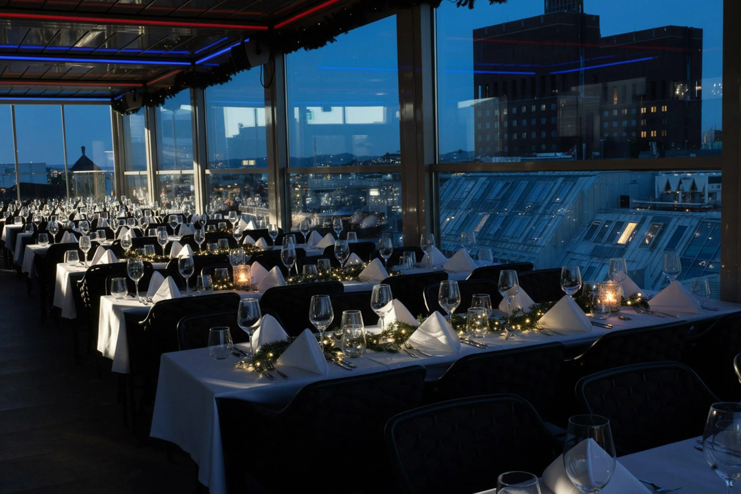 julebord på s4 rooftop
