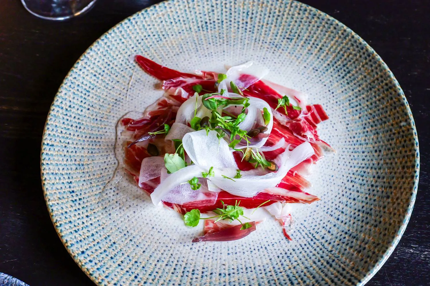 meny med pata negra på park 29 restaurant